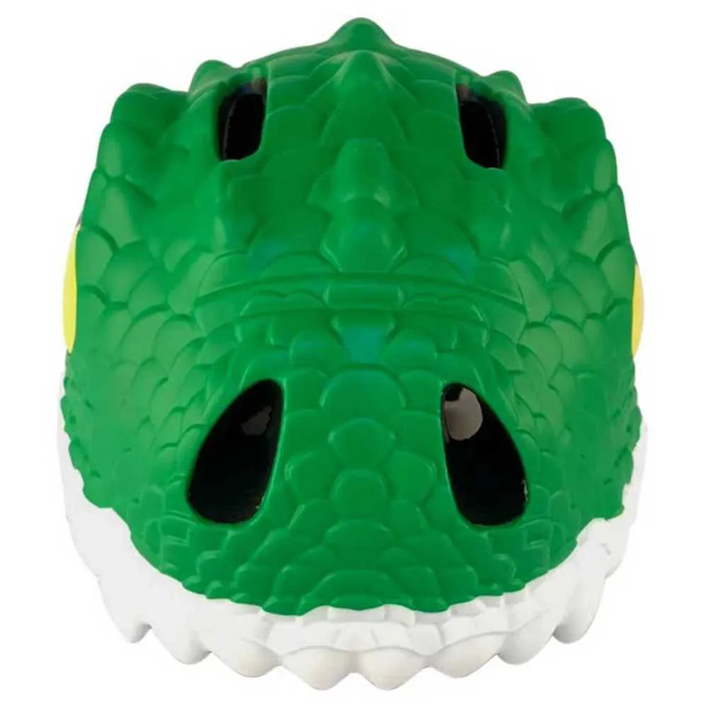 Crazy Safety Crocodile Junior-helm, Green Crazy Safety Crocodile Junior-helm, Green