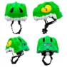 Crazy Safety Crocodile Junior-helm, Green