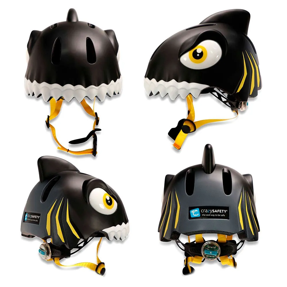 Crazy Safety Junior-helm, Black Crazy Safety Junior-helm, Black