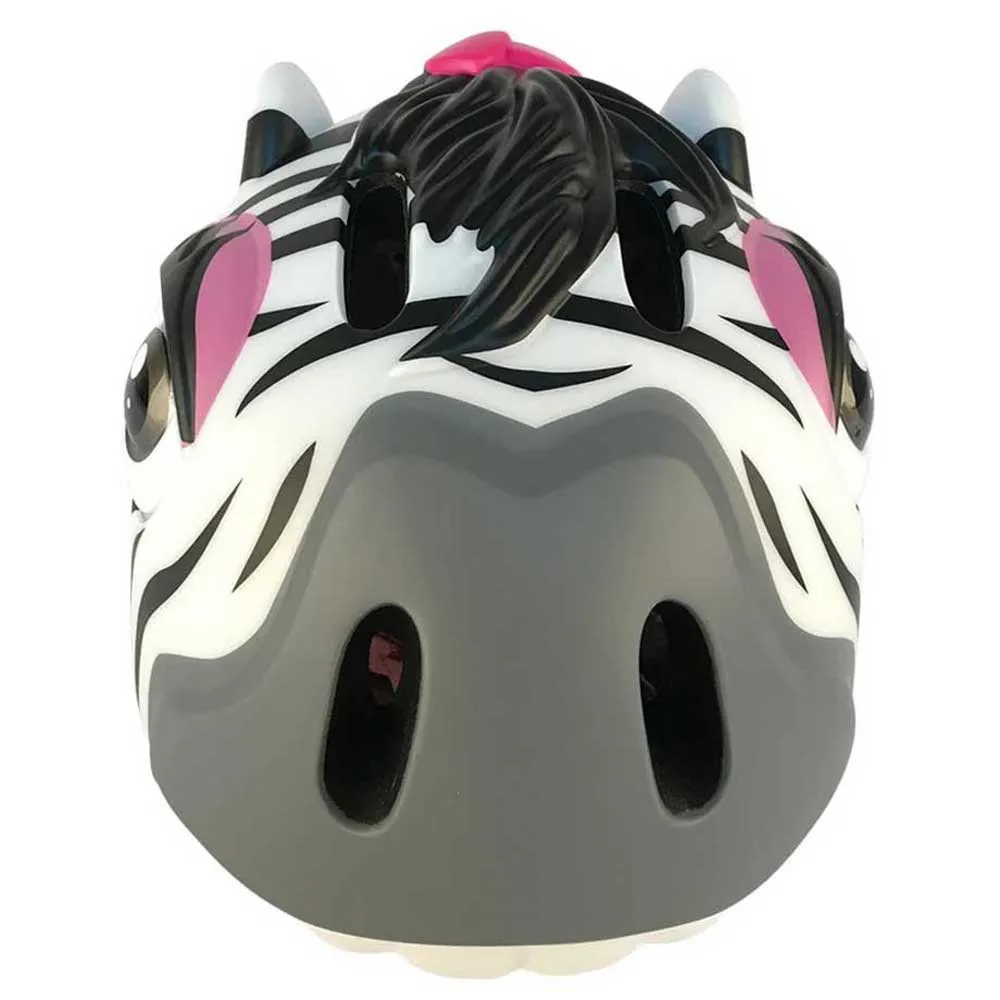 Crazy Safety Zebra Junior-helm, Black / white Crazy Safety Zebra Junior-helm, Black / white