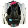 Crazy Safety Zebra Junior-helm, Black / white