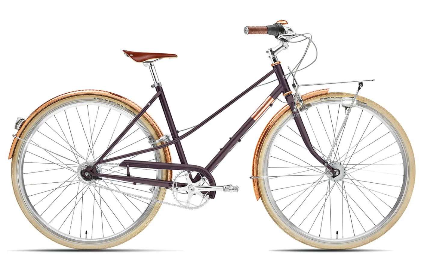 Creme Caferacer Lady Doppio, Rot, 44.5cm Creme Caferacer Lady Doppio, Rot, 44.5cm
