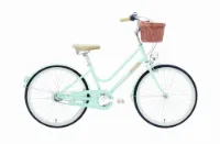 Creme Mini Molly Tiffany Blue 24" Trapez Creme Mini Molly Tiffany Blue 24" Trapez