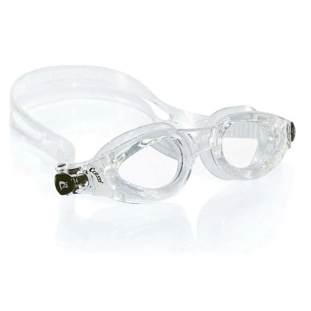 Cressi Right Medium Kinderschwimmbrille, Transparent / transparent, One Size Cressi Right Medium Kinderschwimmbrille, Transparent / transparent, One Size