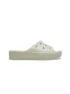 Crocs Badepantoffel Classic Platform Slide, Beige, 41-42