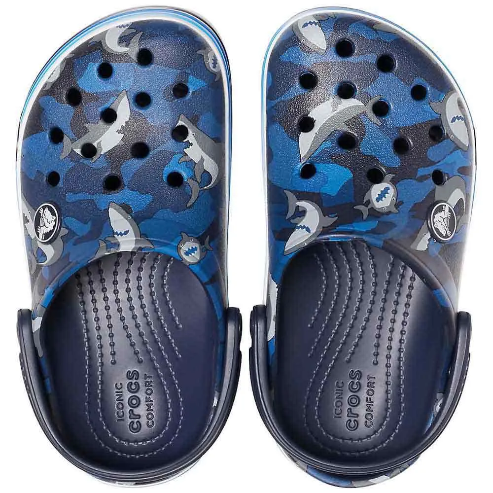 Crocs Crocband Shark Ps Holzschuhe male