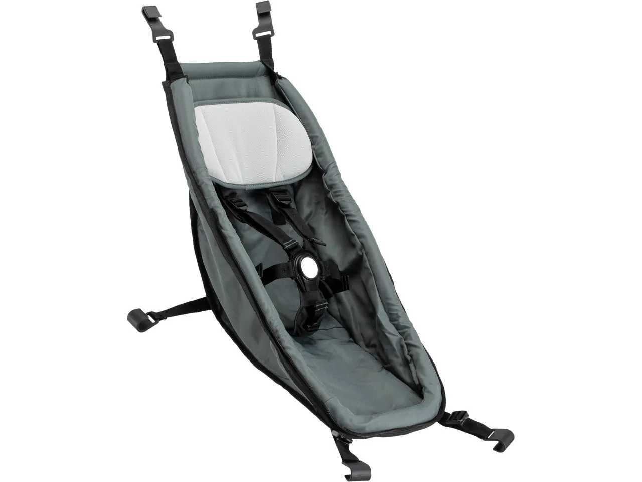 Croozer Babysitz für Kinderanhänger, Blau, one_size Croozer Babysitz für Kinderanhänger, Blau, one_size