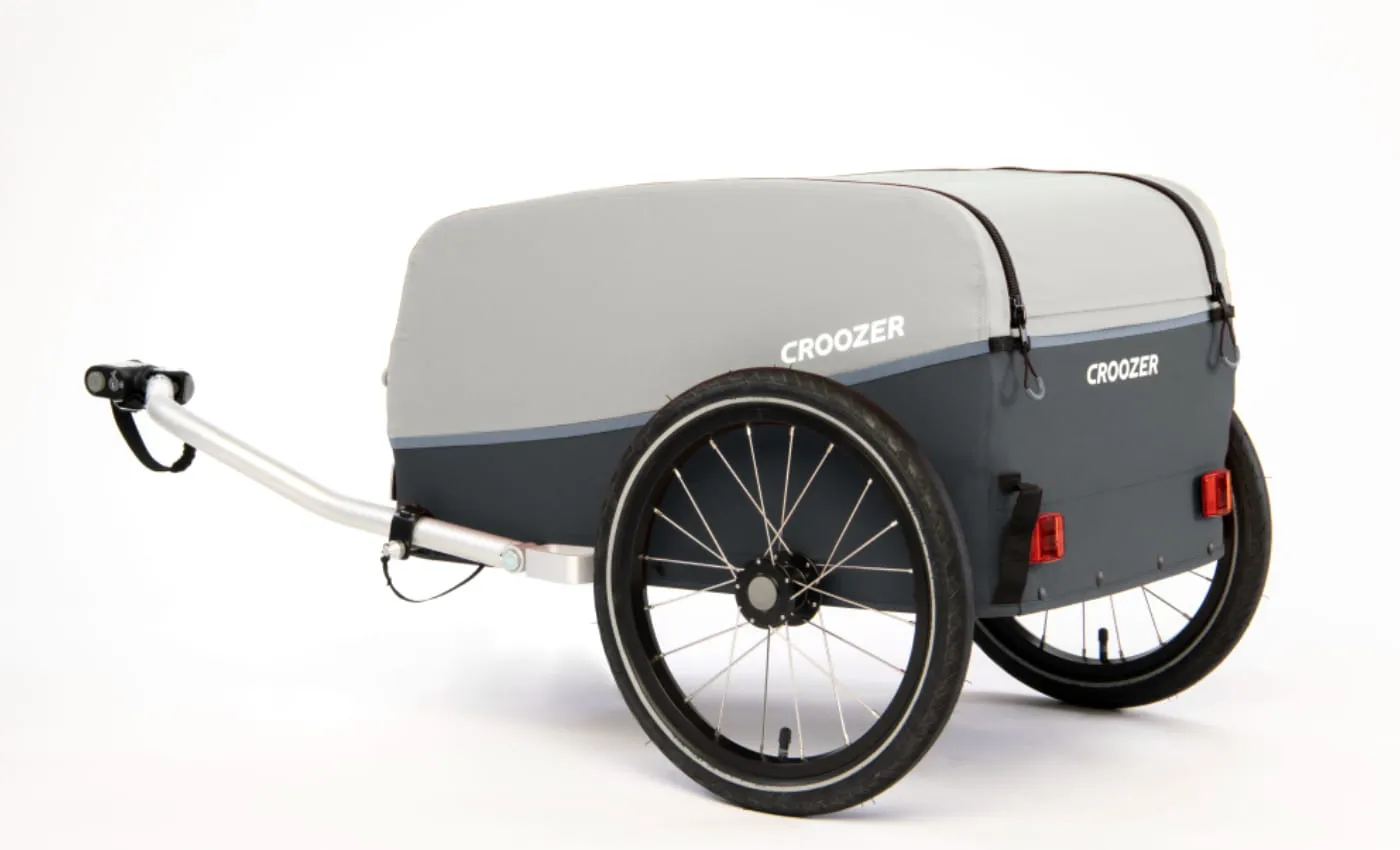 Croozer Cargo Kalle Lastenanhänger - stone grey, Grau Croozer Cargo Kalle Lastenanhänger - stone grey, Grau