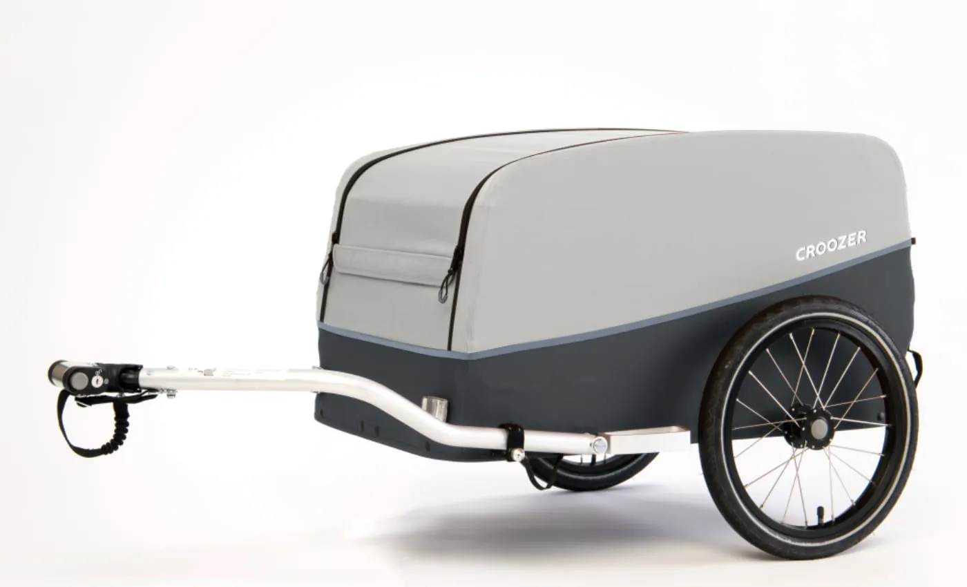 Croozer Cargo Pakko Lastenanhänger - stone grey, Grau Croozer Cargo Pakko Lastenanhänger - stone grey, Grau