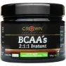 Crown Sport Nutrition Bcaas Instant Pulver Grüner Apfel 210g, Black, One Size