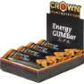 Crown Sport Nutrition Energie-riegel-box Orange 30g 12 Einheiten, Black / orange, One Size