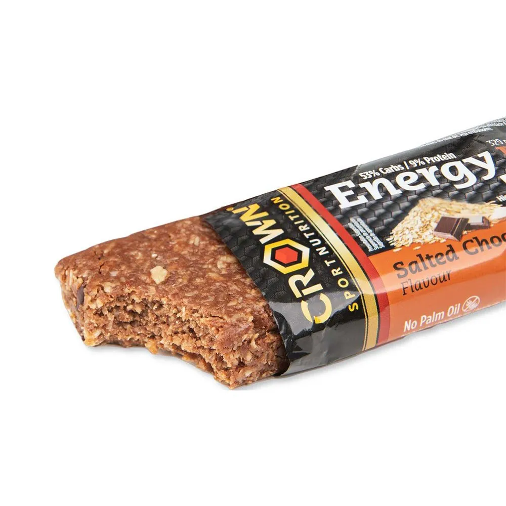 Crown Sport Nutrition Energie-riegel-box Shokolade Salzig 60g 12 Einheiten, Black / orange, One Size Crown Sport Nutrition Energie-riegel-box Shokolade Salzig 60g 12 Einheiten, Black / orange, One Size