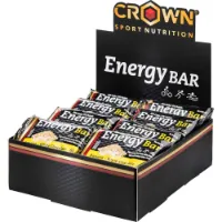 Crown Sport Nutrition Energie-riegel-box Weiße Schokolade Banane 60g 12 Einheiten Crown Sport Nutrition Energie-riegel-box Weiße Schokolade Banane 60g 12 Einheiten