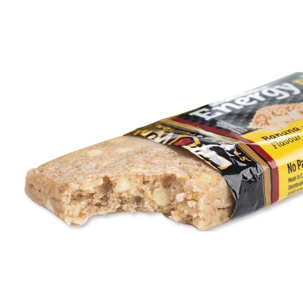 Crown Sport Nutrition Energie-riegel-box Weiße Schokolade Banane 60g 12 Einheiten, Black / yellow, One Size Crown Sport Nutrition Energie-riegel-box Weiße Schokolade Banane 60g 12 Einheiten, Black / yellow, One Size