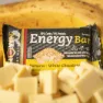 Crown Sport Nutrition Energie-riegel-box Weiße Schokolade Banane 60g 12 Einheiten, Black / yellow, One Size