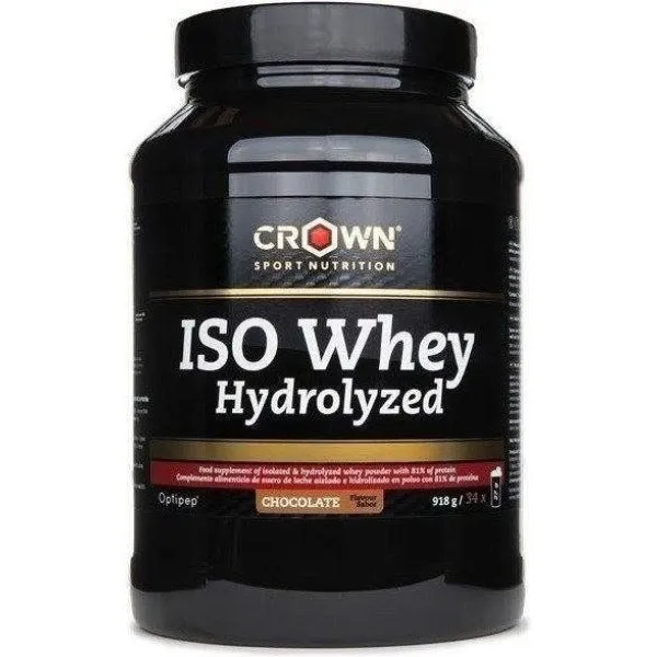 Crown Sport Nutrition Hydrolyzed Molkenproteinisolat Shokolade 918g, Clear, One Size Crown Sport Nutrition Hydrolyzed Molkenproteinisolat Shokolade 918g, Clear, One Size