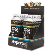 Crown Sport Nutrition Hyper 30 Hydro Neutral Schachtel Mit Energiegelen 75g 10 Einheiten Crown Sport Nutrition Hyper 30 Hydro Neutral Schachtel Mit Energiegelen 75g 10 Einheiten