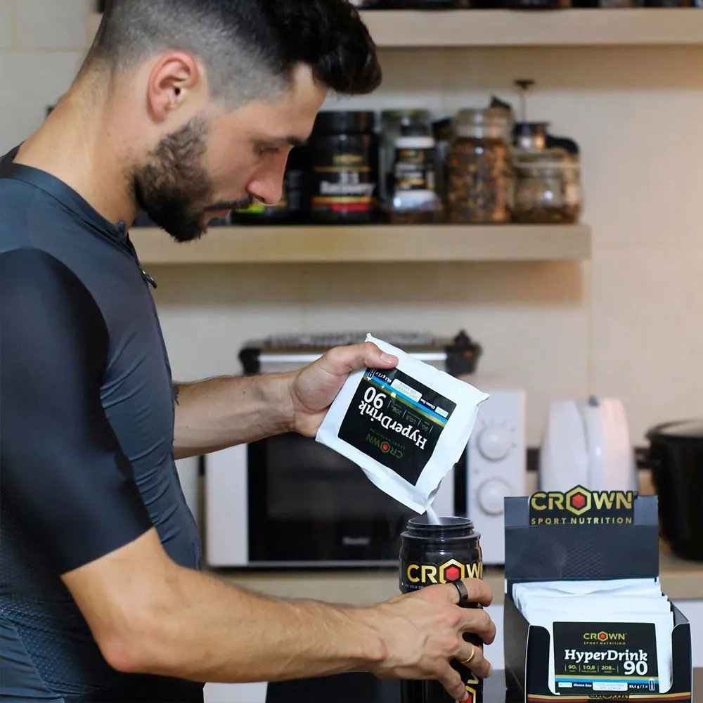 Crown Sport Nutrition Hyperdrink 90 Energetisches Neutrales Pulver 1.49kg, Black, One Size Crown Sport Nutrition Hyperdrink 90 Energetisches Neutrales Pulver 1.49kg, Black, One Size