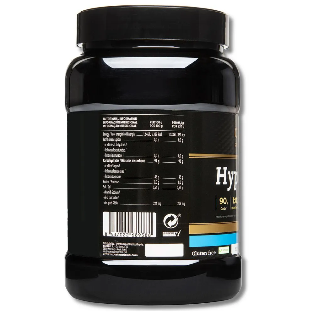 Crown Sport Nutrition Hyperdrink 90 Energietrankpulver Neutraler Geschmack 1.49kg, Black, One Size Crown Sport Nutrition Hyperdrink 90 Energietrankpulver Neutraler Geschmack 1.49kg, Black, One Size