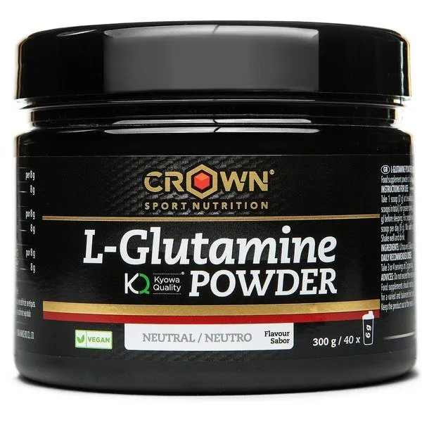 Crown Sport Nutrition L-glutamina Kyowa Pulver 240g, Clear, One Size Crown Sport Nutrition L-glutamina Kyowa Pulver 240g, Clear, One Size