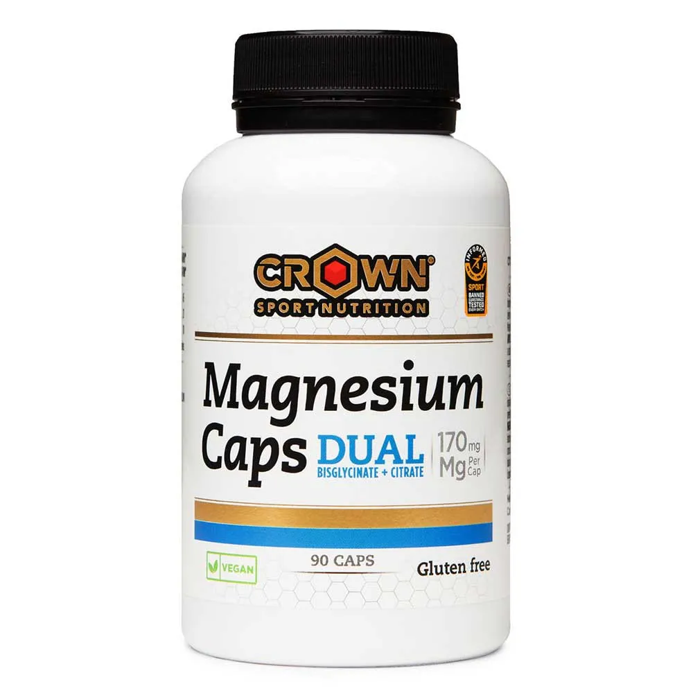 Crown Sport Nutrition Magnesium Dual Vegan Kapseln 90 Einheiten, Multicolor, One Size Crown Sport Nutrition Magnesium Dual Vegan Kapseln 90 Einheiten, Multicolor, One Size