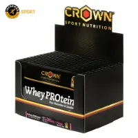 Crown Sport Nutrition Plus Molkenprotein Erdbeere 26.5g 10 Einheiten Crown Sport Nutrition Plus Molkenprotein Erdbeere 26.5g 10 Einheiten