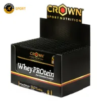 Crown Sport Nutrition Plus Molkenprotein Waffelkekse 27g 10 Einheiten Crown Sport Nutrition Plus Molkenprotein Waffelkekse 27g 10 Einheiten