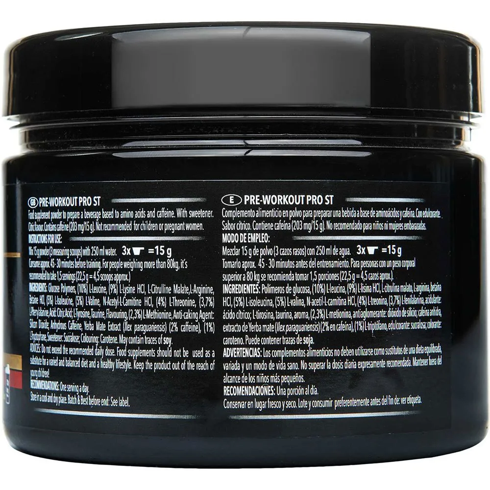 Crown Sport Nutrition Pro St Getränkepulver Zitrusfrüchte 300g, Black, One Size Crown Sport Nutrition Pro St Getränkepulver Zitrusfrüchte 300g, Black, One Size