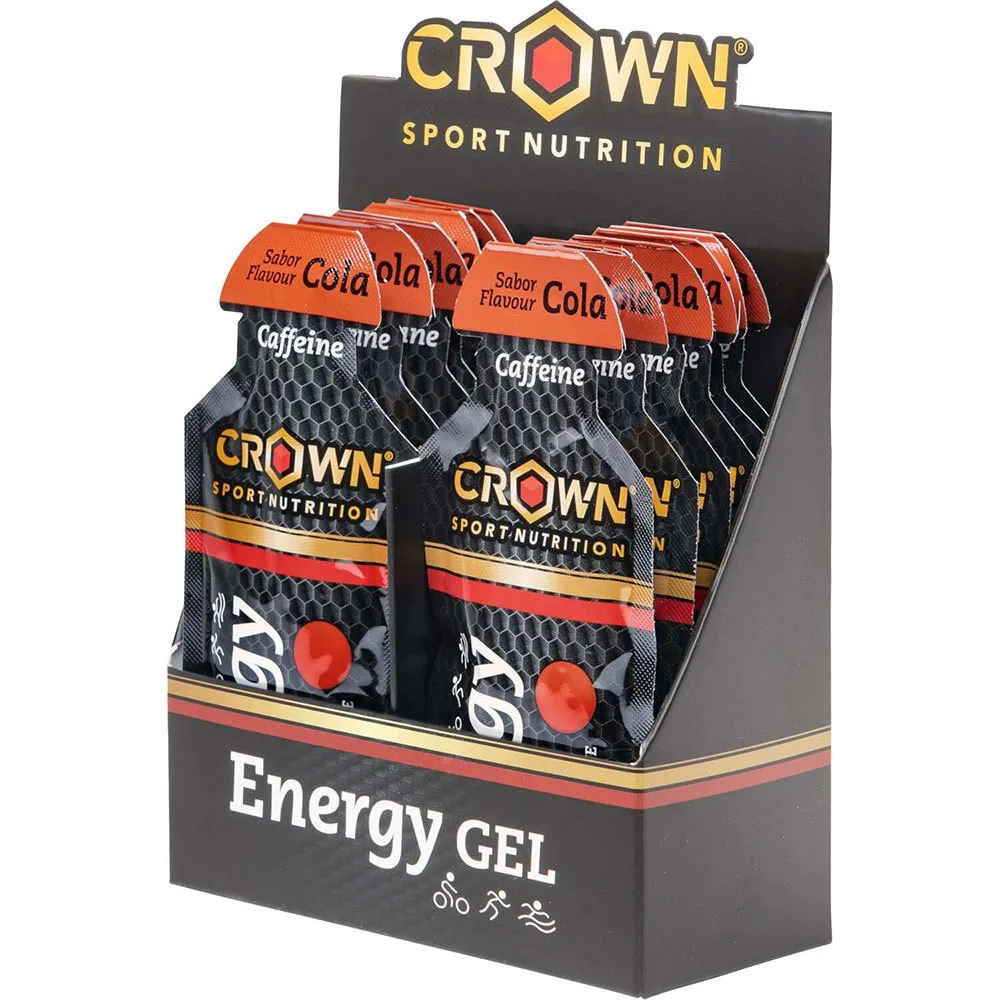 Crown Sport Nutrition Schachtel Mit Energiegelen 40g 12 Einheiten