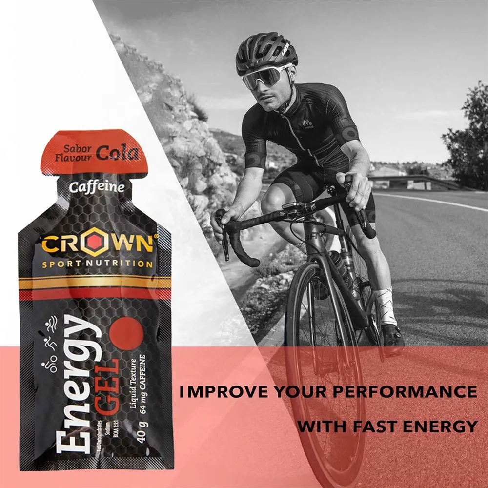 Crown Sport Nutrition Schachtel Mit Energiegelen 40g 12 Einheiten