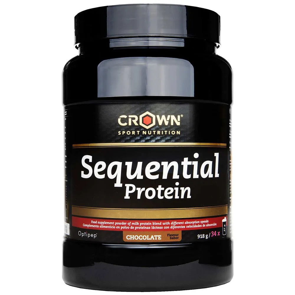 Crown Sport Nutrition Sequential Proteinpulver Für Getränke Shokolade 918g, Black, One Size Crown Sport Nutrition Sequential Proteinpulver Für Getränke Shokolade 918g, Black, One Size