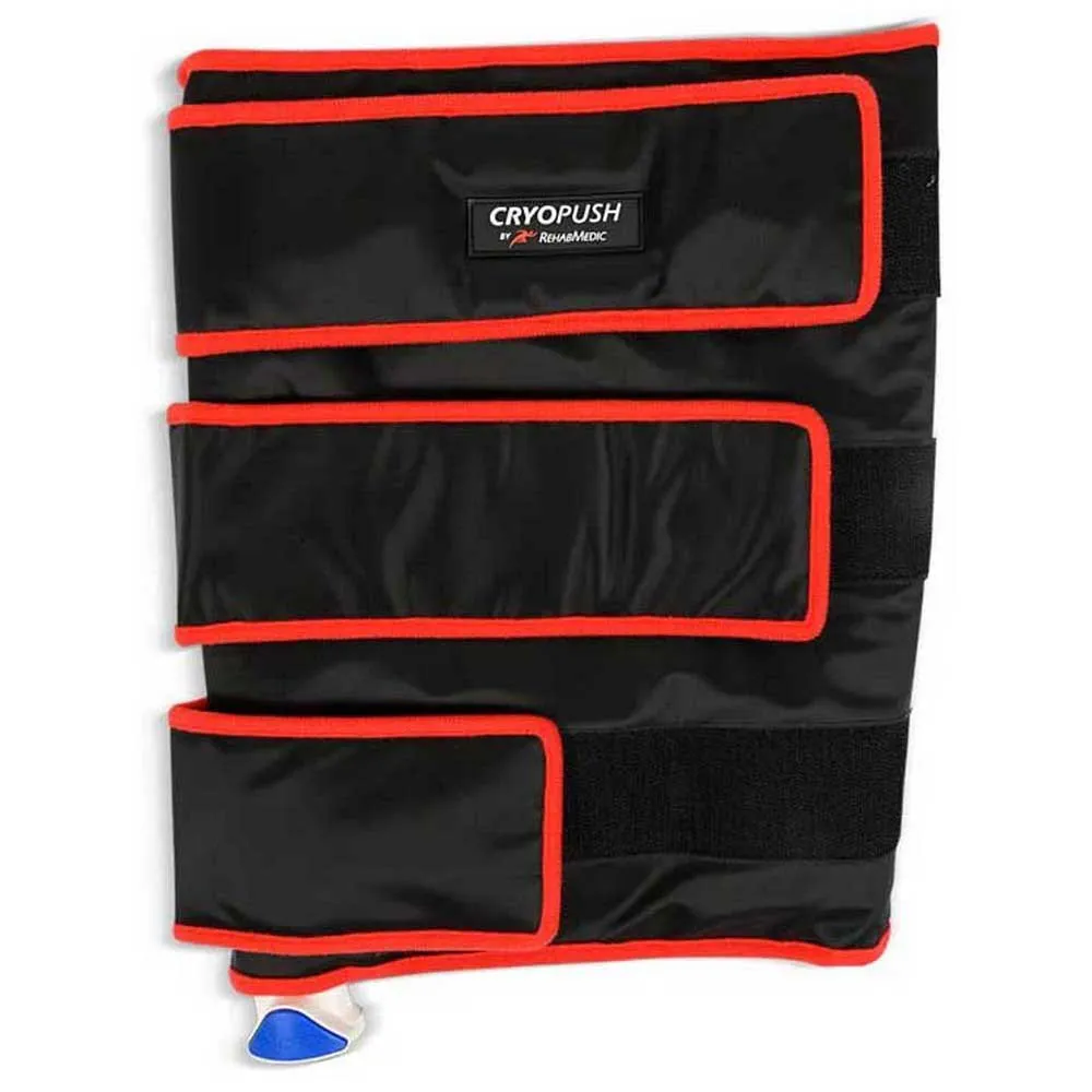 Cryopush 360°-kniebandage Für Kryotherapie, Black / red, One Size Cryopush 360°-kniebandage Für Kryotherapie, Black / red, One Size