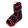 Cryopush Knöchelmanschette Für Kryotherapie, Black / red, One Size