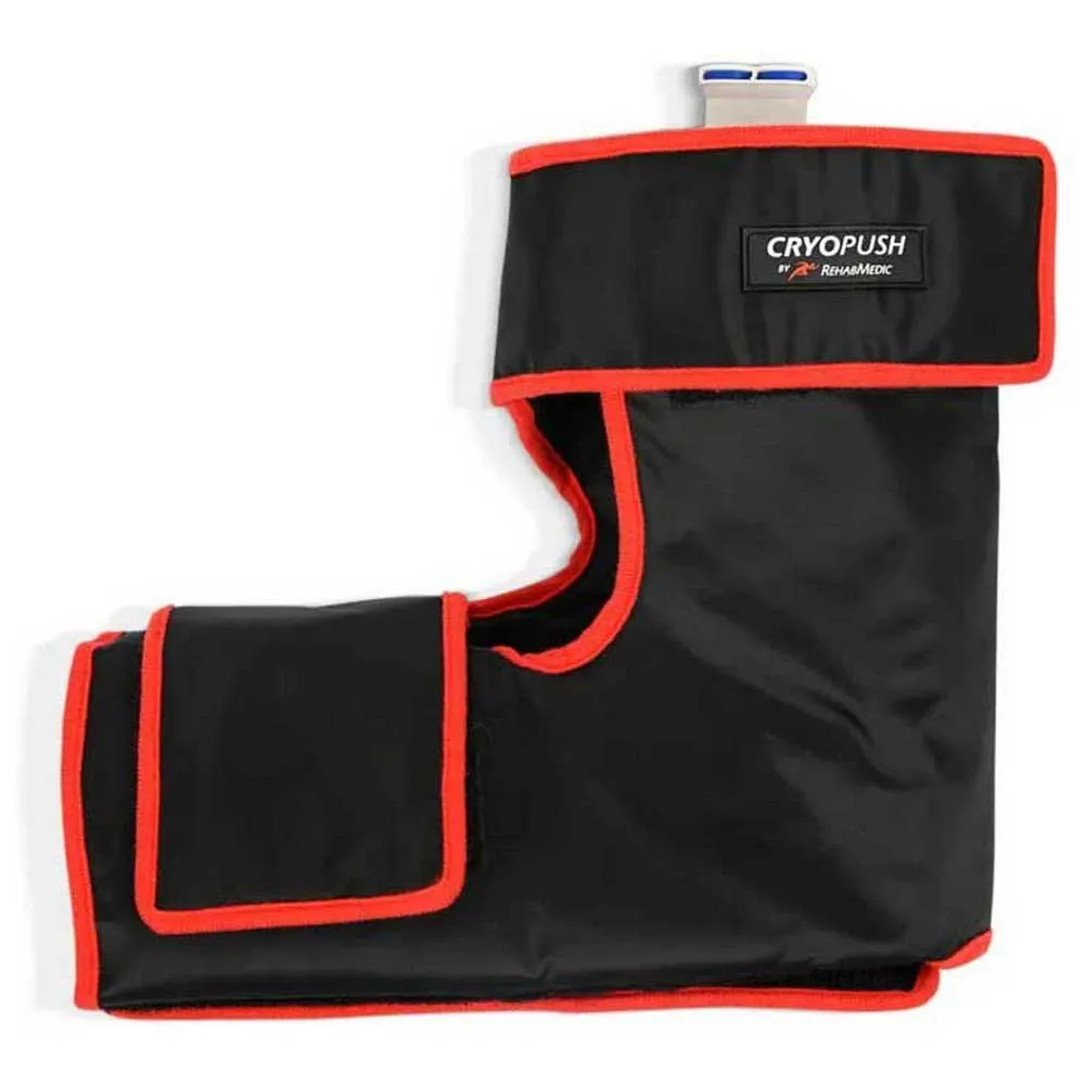 Cryopush Knöchelmanschette Für Kryotherapie, Black / red, One Size Cryopush Knöchelmanschette Für Kryotherapie, Black / red, One Size