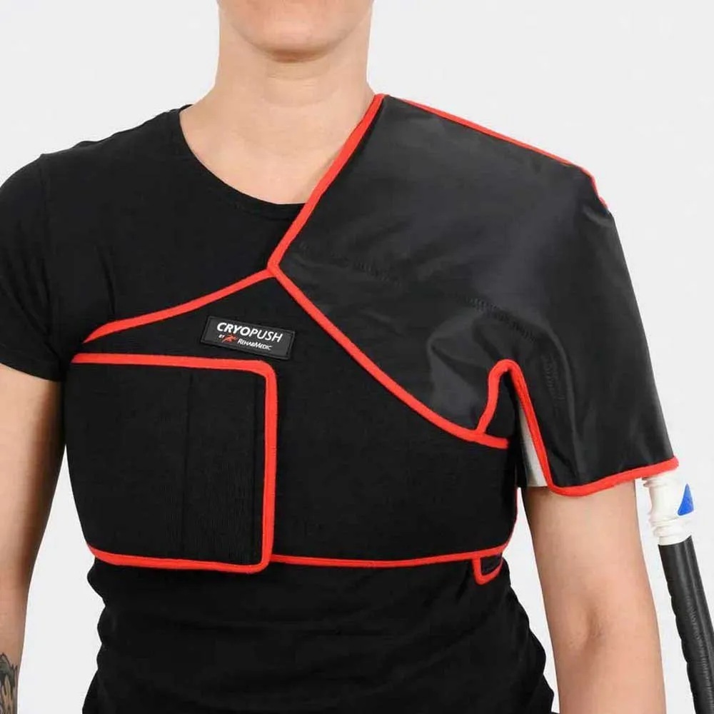 Cryopush Schulterpolster Für Kryotherapie, Black / red, One Size Cryopush Schulterpolster Für Kryotherapie, Black / red, One Size