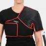 Cryopush Schulterpolster Für Kryotherapie, Black / red, One Size