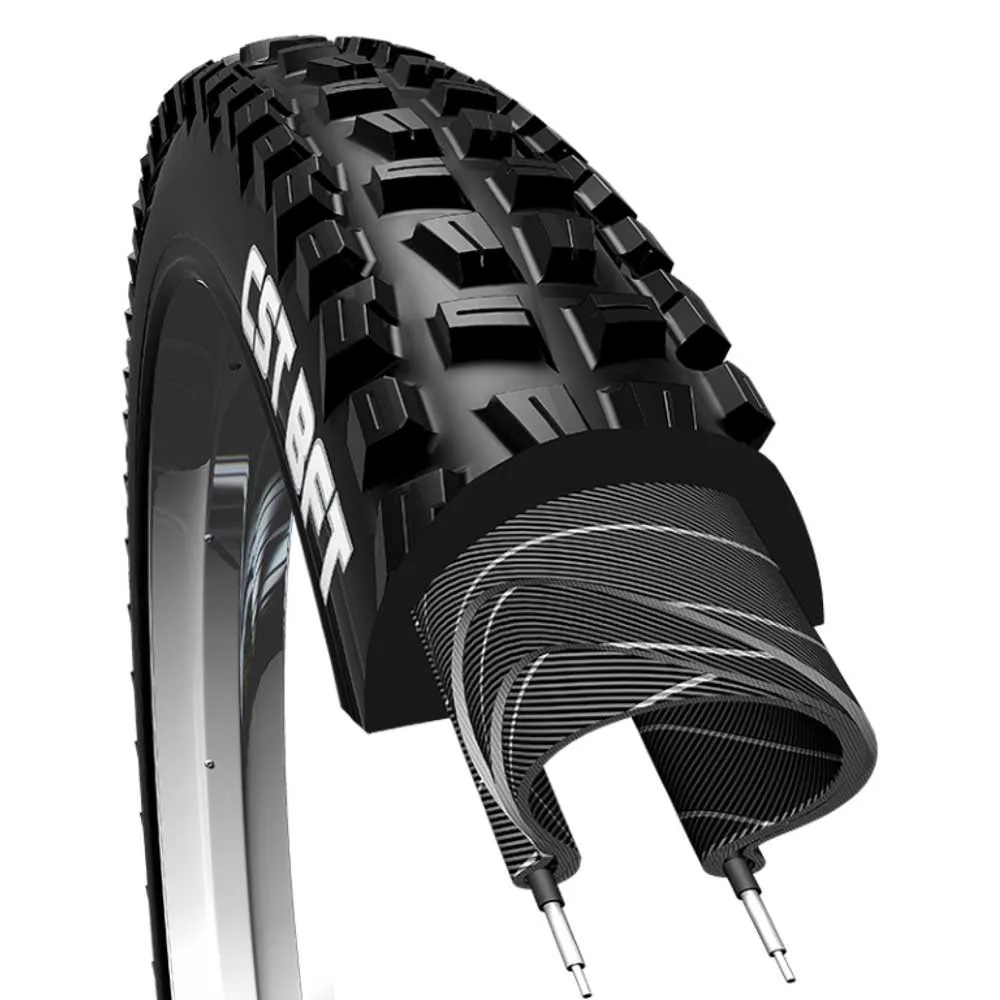 CST Bft C1752 20´´ X 4.00 Steifer Mtb-reifen, Black, 20" x 4.00