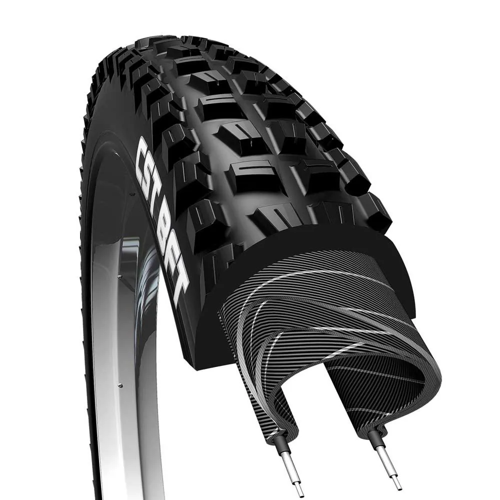 CST Bft Dual Compound 60 Tpi Tubeless 27.5´´ X 2.25 Mtb-reifen, Black, 27.5" x 2.25 CST Bft Dual Compound 60 Tpi Tubeless 27.5´´ X 2.25 Mtb-reifen, Black, 27.5" x 2.25