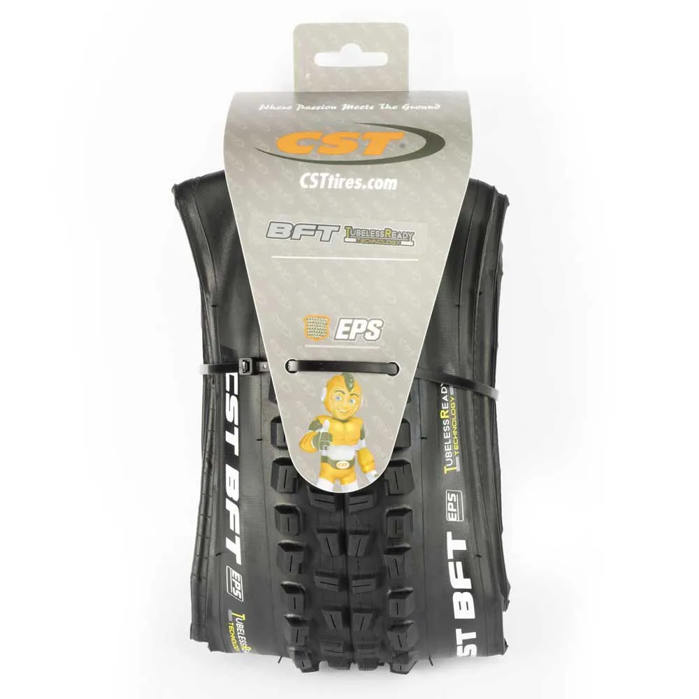 CST Bft Dual Compound 60 Tpi Tubeless 27.5´´ X 2.25 Mtb-reifen, Black, 27.5" x 2.25 CST Bft Dual Compound 60 Tpi Tubeless 27.5´´ X 2.25 Mtb-reifen, Black, 27.5" x 2.25