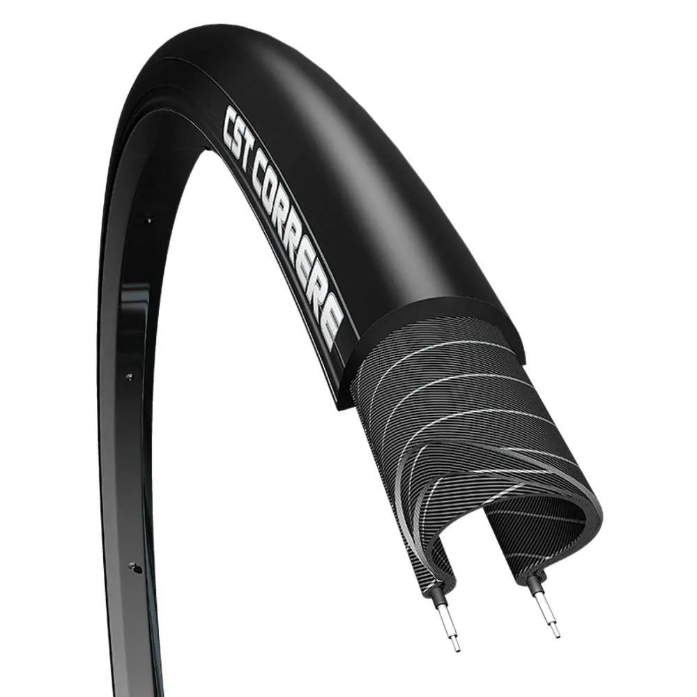 CST Correre C-1691 Dual Eps 700c X 25 Rennradreifen, Black, 700C x 25 CST Correre C-1691 Dual Eps 700c X 25 Rennradreifen, Black, 700C x 25
