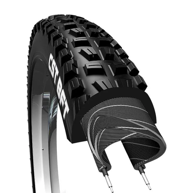 CST Fahrradreifen (100-559) TR Unisex, schwarz, 26" x 4 CST Fahrradreifen (100-559) TR Unisex, schwarz, 26" x 4