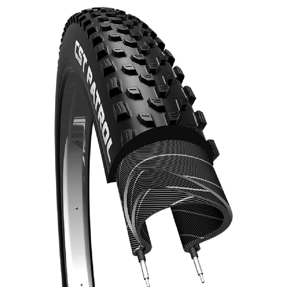 CST Patrol C1846 E-bike 27.5´´ X 2.60 Steifer Mtb-reifen, Black, 27.5" x 2.60 CST Patrol C1846 E-bike 27.5´´ X 2.60 Steifer Mtb-reifen, Black, 27.5" x 2.60