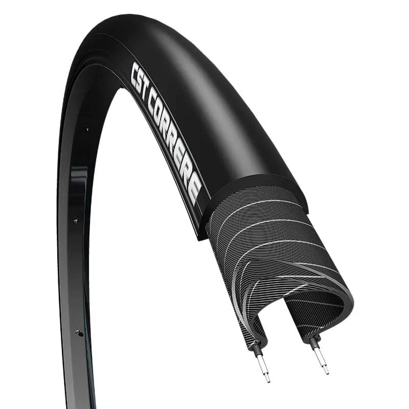 CST Premium Correre Tubeless 28´´-tubeless 700 X 25c Steifer Rennradreifen, Black, 700C x 25 CST Premium Correre Tubeless 28´´-tubeless 700 X 25c Steifer Rennradreifen, Black, 700C x 25