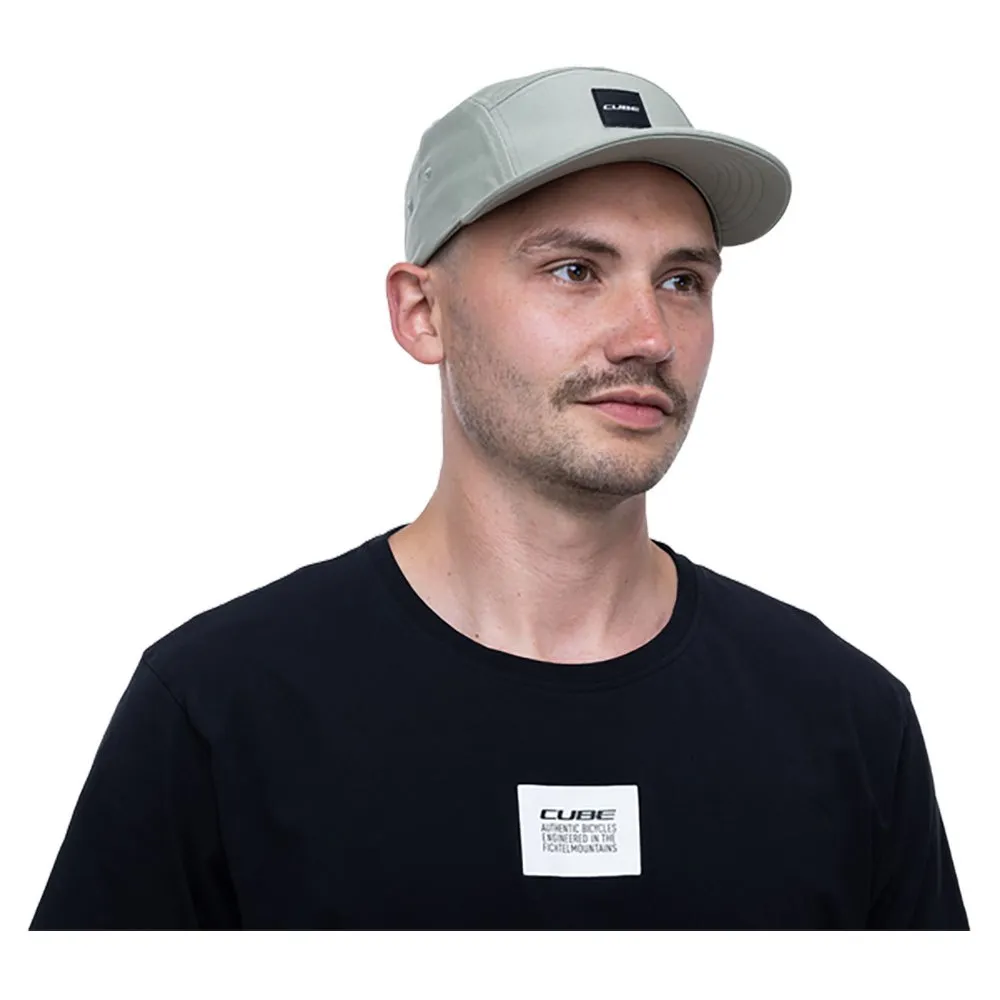 Cube 5 Panel Kappe, Olive Cube 5 Panel Kappe, Olive