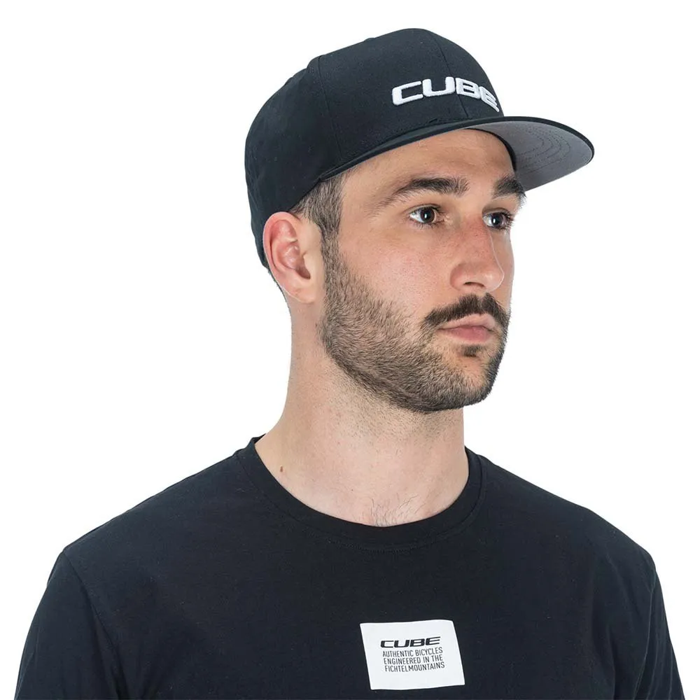 Cube 6 Panel Classic Kappe, Black Cube 6 Panel Classic Kappe, Black