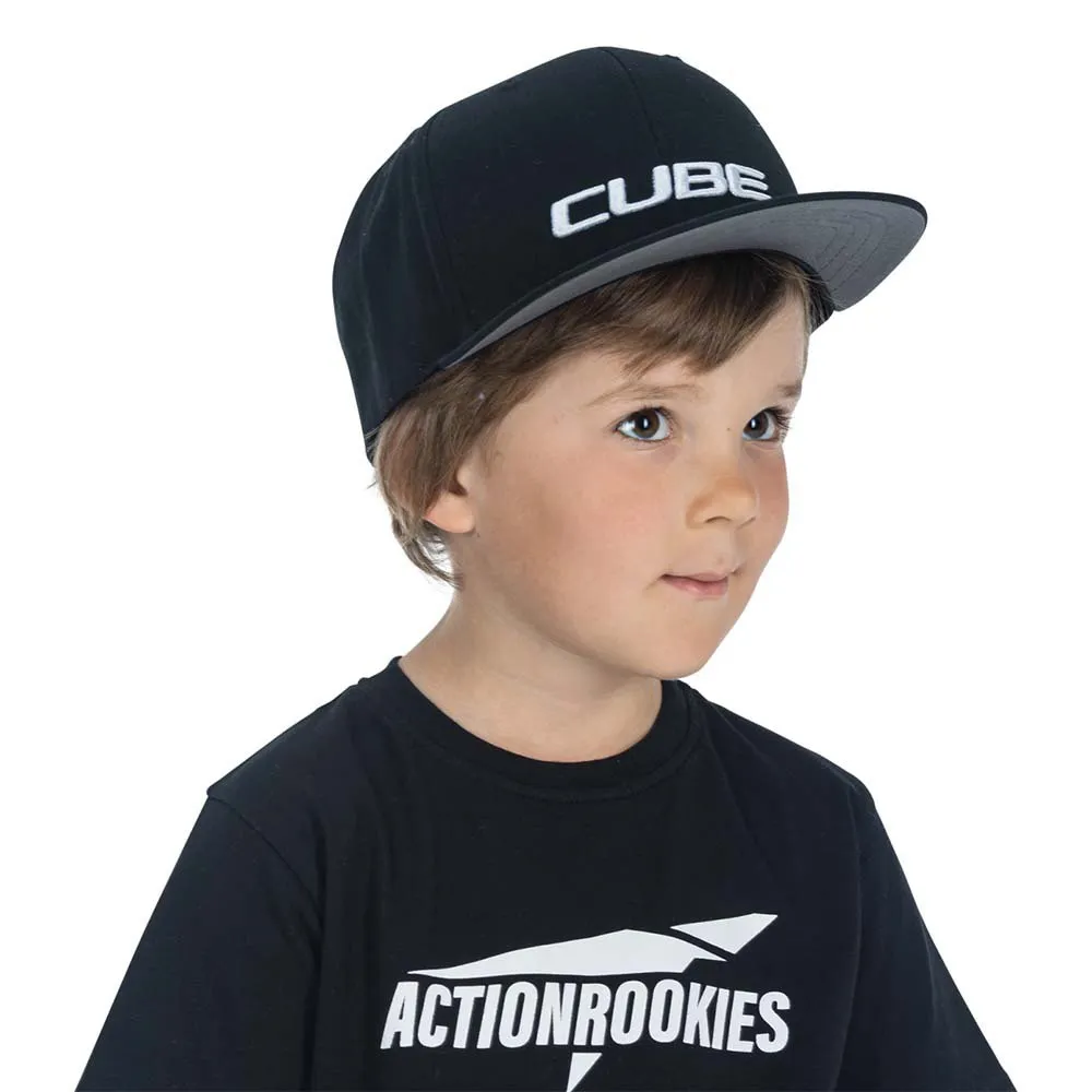 Cube 6 Panel Rookie Kappe, Black
