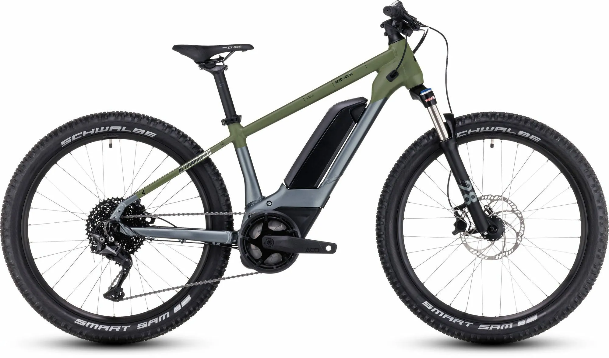 Cube Acid 240 Hybrid Rookie SLX 400 trailmotion 24" 400 Wh Diamant Cube Acid 240 Hybrid Rookie SLX 400 trailmotion 24" 400 Wh Diamant
