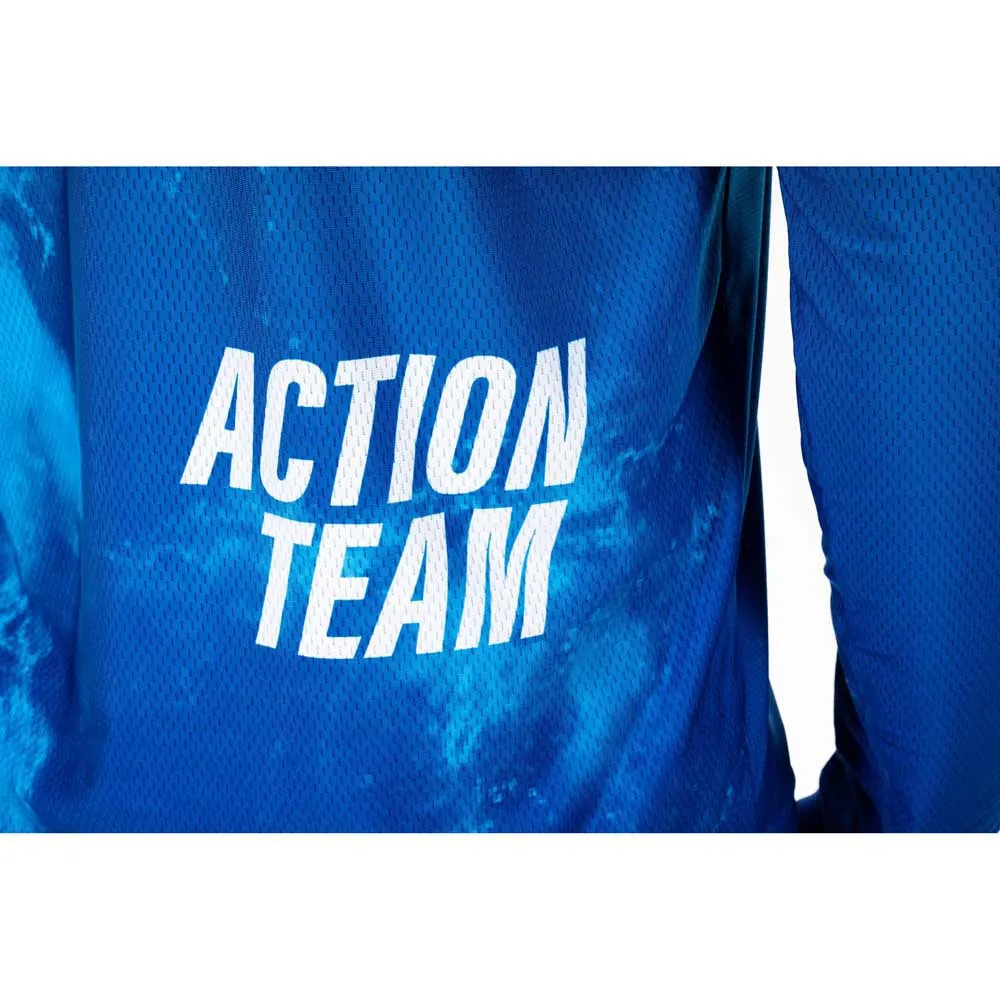 Cube Actionteam Langarm Enduro Trikot, Blue / green, 3XL Cube Actionteam Langarm Enduro Trikot, Blue / green, 3XL