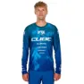 Cube Actionteam Langarm Enduro Trikot, Blue / green, 3XL