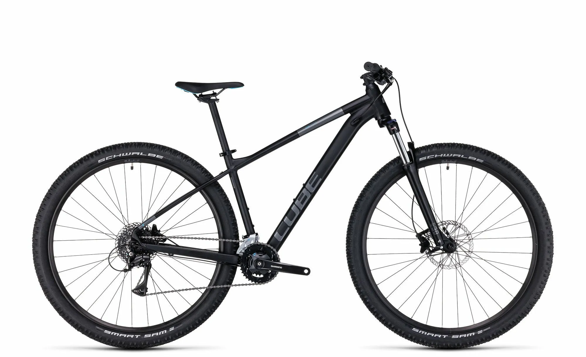 Cube Aim Race black´n´azure 29" Diamant Cube Aim Race black´n´azure 29" Diamant